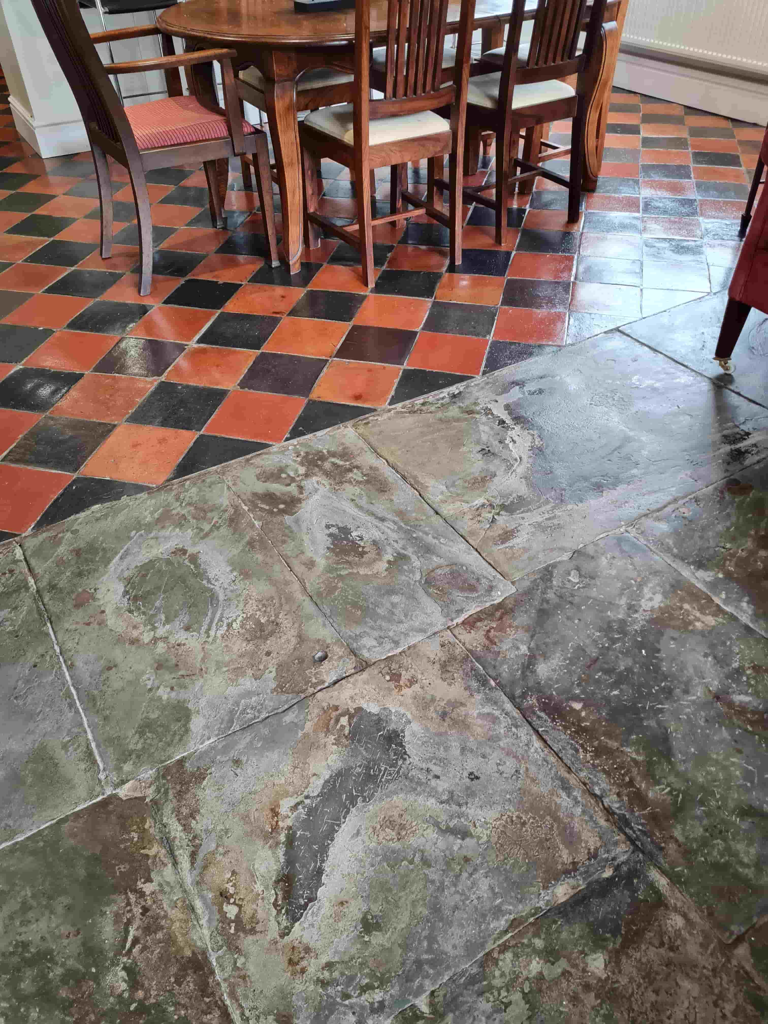 Quarry and Yorkstone Basement Floor After Renovation St Michaels Hamlet Liverpool