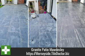 Granite Patio Renovated in Mawdesley Ormskirk